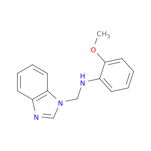 1H-Benzimidazole-1-methanamine, N-(2-methoxyphenyl)-