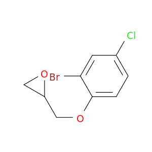 2-(2-Bromo-4-chlorophenoxymethyl)oxirane