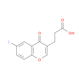 7-氟-4-氧代-4H-1-苯并吡喃-3-丙酸