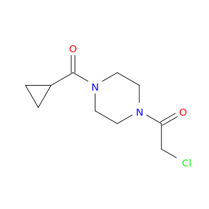 2-Chloro-1-(4-cyclopropanecarbonylpiperazin-1-yl)ethan-1-one