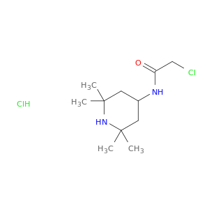 2-chloro-N-(2,2,6,6-tetramethylpiperidin-4-yl)acetamide hydrochloride