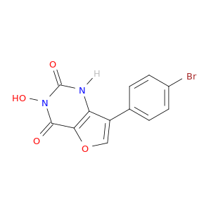 Furo[3,2-d]pyrimidine-2,4(1H,3H)-dione, 7-(4-bromophenyl)-3-hydroxy-