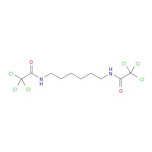 2,2,2-trichloro-N-[6-[(2,2,2-trichloroacetyl)amino]hexyl]acetamide
