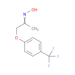 2-Propanone, 1-[4-(trifluoromethyl)phenoxy]-, oxime
