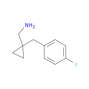 {1-[(4-fluorophenyl)methyl]cyclopropyl}methanamine