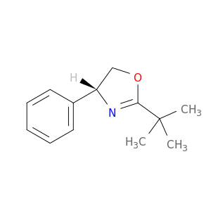Oxazole, 2-(1,1-dimethylethyl)-4,5-dihydro-4-phenyl-, (R)-