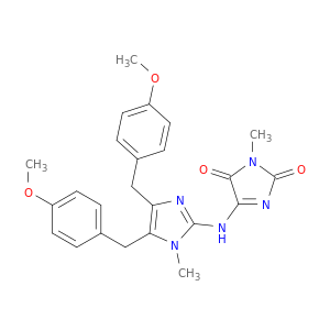 4-{[4,5-bis(4-methoxybenzyl)-1-methyl-1h-imidazol-2-yl]amino}-1-methyl-1h-imidazole-2,5-dione