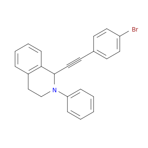 Isoquinoline, 1-[(4-bromophenyl)ethynyl]-1,2,3,4-tetrahydro-2-phenyl-