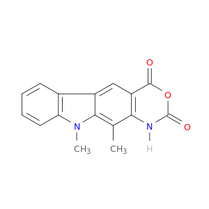 [1,3]Oxazino[4,5-b]carbazole-2,4-dione, 1,10-dihydro-10,11-dimethyl-