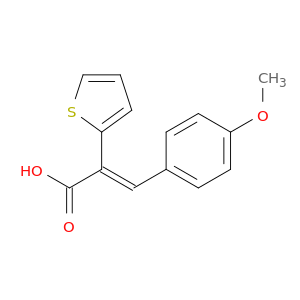 (Z)-3-(4-methoxyphenyl)-2-(thiophen-2-yl)acrylic acid