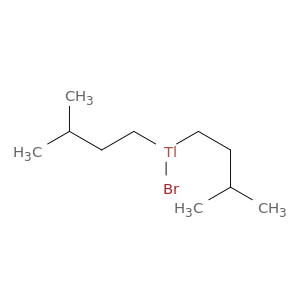 Thallium, bromobis(3-methylbutyl)-