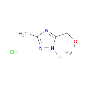 5-(methoxymethyl)-3-methyl-1H-1,2,4-triazole hydrochloride