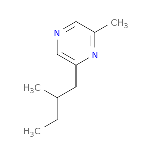 Pyrazine, 2-methyl-6-(2-methylbutyl)-