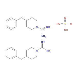 Bis(4-benzylpiperidine-1-carboximidamide); sulfuric acid