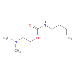 Carbamic acid, butyl-, 2-(dimethylamino)ethyl ester