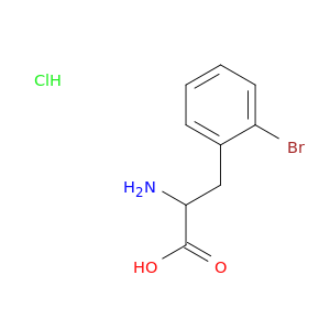 2-Amino-3-(2-bromophenyl)propanoic acid hydrochloride