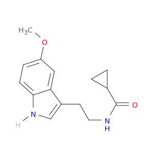 Cyclopropanecarboxamide, N-[2-(5-methoxy-1H-indol-3-yl)ethyl]-