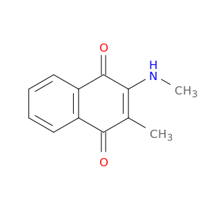 1,4-Naphthalenedione, 2-methyl-3-(methylamino)-