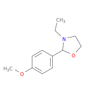 3-ethyl-2-(4-methoxyphenyl)-1,3-oxazolidine