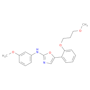 2-Oxazolamine, N-(3-methoxyphenyl)-5-[2-(3-methoxypropoxy)phenyl]-