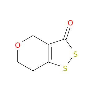 3H,4H-1,2-Dithiolo[4,3-c]pyran-3-one, 6,7-dihydro-