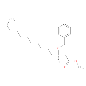 Tetradecanoic acid, 3-(phenylmethoxy)-, methyl ester, (R)-