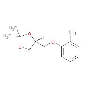 1,3-Dioxolane, 2,2-dimethyl-4-[(2-methylphenoxy)methyl]-, (S)-