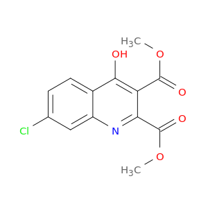 2,3-Quinolinedicarboxylic acid, 7-chloro-4-hydroxy-, dimethyl ester