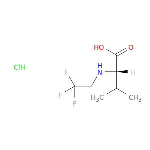 (2S)-3-Methyl-2-[(2,2,2-trifluoroethyl)amino]butanoic acid hydrochloride