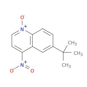 Quinoline,6-(1,1-dimethylethyl)-4-nitro-, 1-oxide