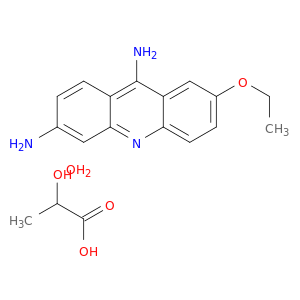 2-hydroxypropanoic acid- 7-ethoxyacridine-3,9-diamine hydrate(1:1:1)