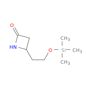 2-Azetidinone, 4-[2-[(trimethylsilyl)oxy]ethyl]-