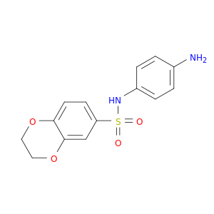 N-(4-氨基苯基)-2,3-二氢-1,4-苯并二辛-6-磺酰胺
