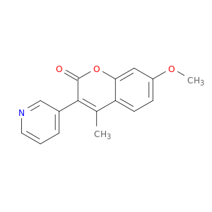 7-methoxy-4-methyl-3-(pyridin-3-yl)-2h-chromen-2-one