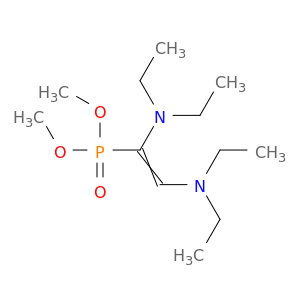 Phosphonic acid, [1,2-bis(diethylamino)ethenyl]-, dimethyl ester