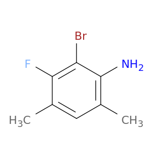 2-bromo-3-fluoro-4,6-dimethylaniline