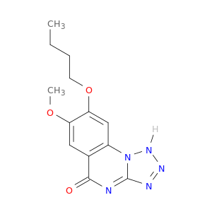Tetrazolo[1,5-a]quinazolin-5(1H)-one, 8-butoxy-7-methoxy-