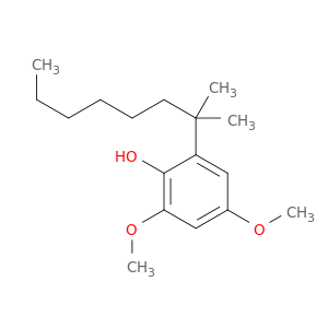 Phenol, 2-(1,1-dimethylheptyl)-4,6-dimethoxy-