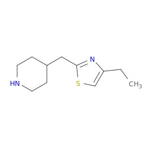4-[(4-Ethyl-1,3-thiazol-2-yl)methyl]piperidine