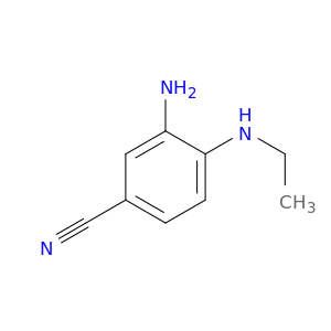 3-Amino-4-(ethylamino)benzonitrile