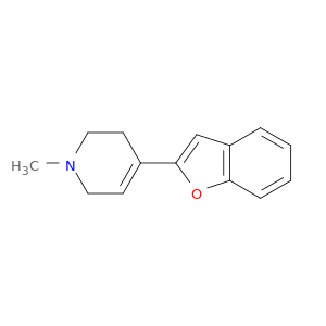 Pyridine, 4-(2-benzofuranyl)-1,2,3,6-tetrahydro-1-methyl-