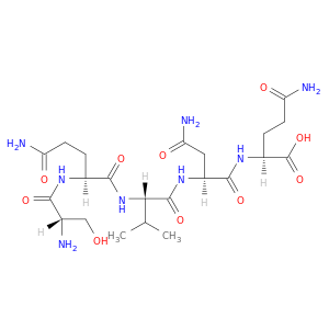 L-Glutamine, L-seryl-L-glutaminyl-L-valyl-L-asparaginyl-