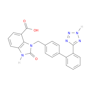 1H-Benzimidazole-4-carboxylicacid, 2,3-dihydro-2-oxo-3-[[2'-(2H-tetrazol-5-yl)[1,1'-biphenyl]-4-yl]methyl]-