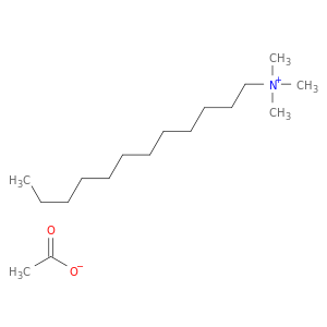 1-Dodecanaminium, N,N,N-trimethyl-, acetate