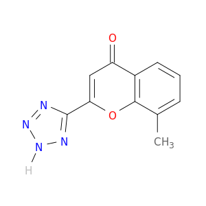 8-methyl-2-(2h-tetrazol-5-yl)-4h-chromen-4-one