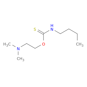 Carbamothioic acid, butyl-, O-[2-(dimethylamino)ethyl] ester