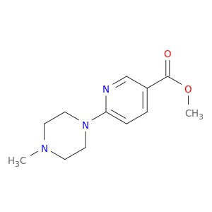 6-(4-甲基-1-哌嗪)-3-吡啶羧酸甲酯