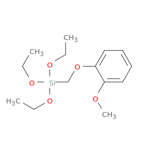 Silane, triethoxy[(2-methoxyphenoxy)methyl]-