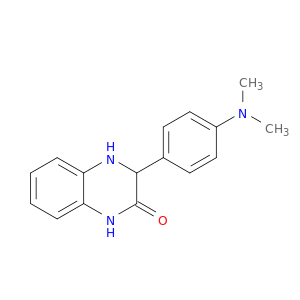 2(1H)-Quinoxalinone, 3-[4-(dimethylamino)phenyl]-3,4-dihydro-
