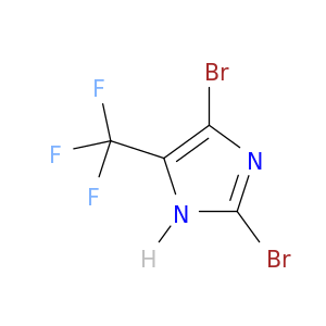 2,4-二溴-5-(三氟甲基)-1H-咪唑